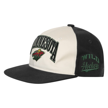 Minnesota Wild детска бейзболна шапка с козирка NHL Flatbrim Arch Deadstock Snapback