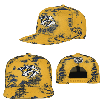 Nashville Predators детска бейзболна шапка с козирка Dynamics Flat Brim Snapback