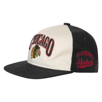 Chicago Blackhawks детска бейзболна шапка с козирка NHL Flatbrim Arch Deadstock Snapback