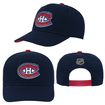 Montreal Canadiens детска бейзболна шапка с козирка NHL Precurved Snap