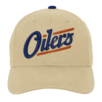 Edmonton Oilers детска бейзболна шапка с козирка NHL 3rd Jersey Precurved Snap