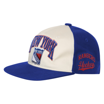New York Rangers детска бейзболна шапка с козирка NHL Flatbrim Arch Deadstock Snapback