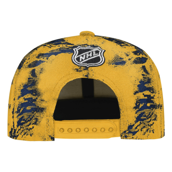 Nashville Predators детска бейзболна шапка с козирка Dynamics Flat Brim Snapback