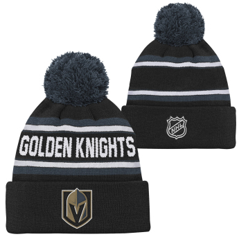 Vegas Golden Knights детска зимна шапка NHL 3rd Jersey Jacquard Cuff Pom