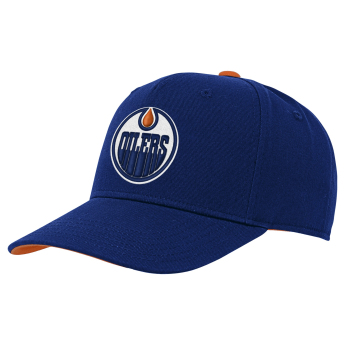 Edmonton Oilers детска бейзболна шапка с козирка NHL Precurved Snap