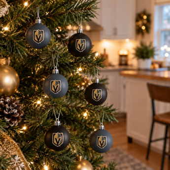 Vegas Golden Knights топки за коледна елха NHL 12 Pack Ball Ornament Set