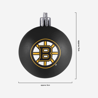 Boston Bruins топки за коледна елха NHL 12 Pack Ball Ornament Set