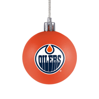 Edmonton Oilers топки за коледна елха NHL FOCO 12 Pack Ball Ornament Set