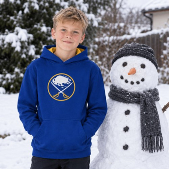 Buffalo Sabres детски суитшърт с качулка Prime Po Flc Hood -Home