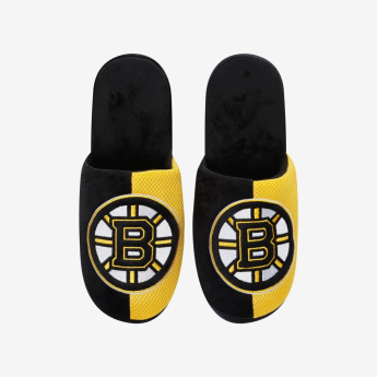 Boston Bruins мъжки пантофи Logo Staycation Slipper