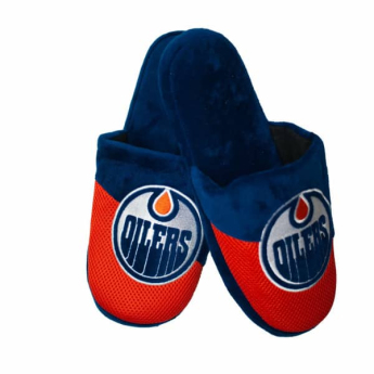 Edmonton Oilers мъжки пантофи Logo Staycation Slipper