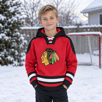 Chicago Blackhawks детски суитшърт с качулка Ageless Must Have - Home Po Hd