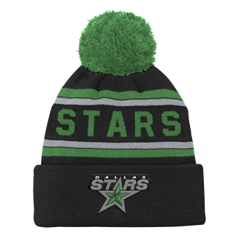 Dallas Stars детска зимна шапка NHL 3Rd Jersey Jacquard Cuff Pom