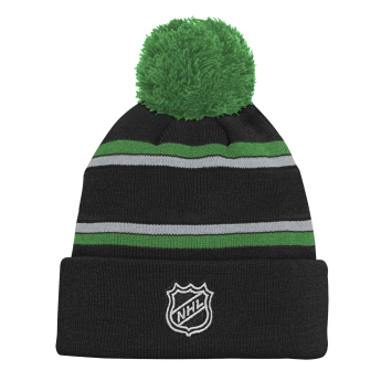 Dallas Stars детска зимна шапка NHL 3Rd Jersey Jacquard Cuff Pom