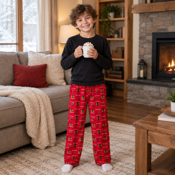 Chicago Blackhawks детски пижамени панталони Colored Printed Pant