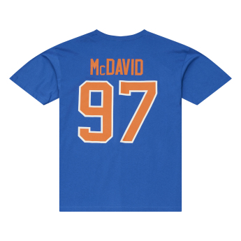 Edmonton Oilers мъжка тениска NHL Connor McDavid #97 N&N Classic Tee