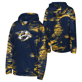 Nashville Predators детски суитшърт с качулка NHL Team Dynamics Pullover Sublimated