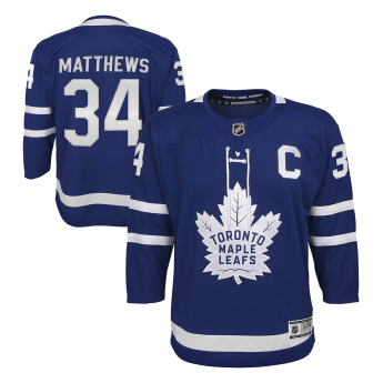 Toronto Maple Leafs детска фланелка Auston Matthews #34 NHL Premier Home/Team