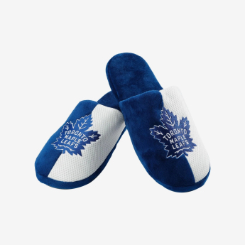 Toronto Maple Leafs мъжки пантофи Logo Staycation Slipper