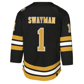 Boston Bruins детска хокейна фланелка Jeremy Swayman #1 NHL Premier Home/Team
