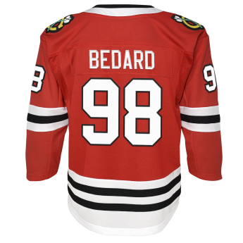 Chicago Blackhawks детска хокейна фланелка Connor Bedard #98 NHL Premier Home/Team