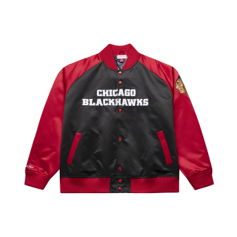 Chicago Blackhawks мъжко яке NHL Connor Bedard #98 Player Lightweight Satin Jacket