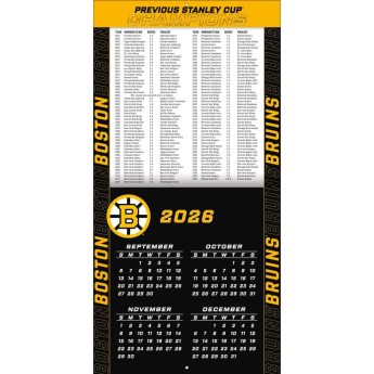 Boston Bruins календар NHL 2027 Wall