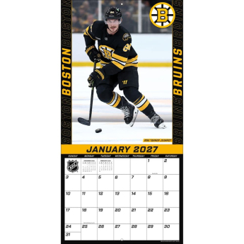 Boston Bruins календар NHL 2027 Wall