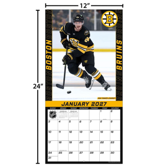 Boston Bruins календар NHL 2027 Wall