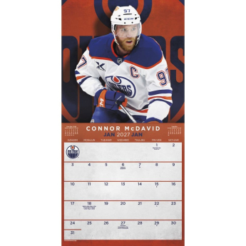 NHL продукти календар 2027 Wall