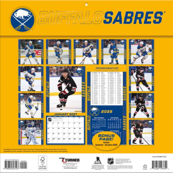 Buffalo Sabres календар NHL 2027 Wall