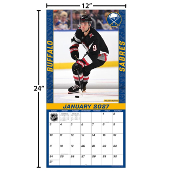 Buffalo Sabres календар NHL 2027 Wall