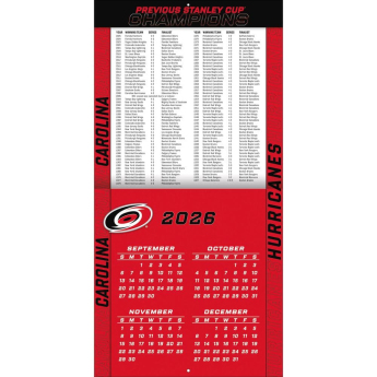 Carolina Hurricanes календар NHL 2027 Wall