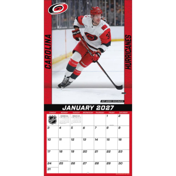 Carolina Hurricanes календар NHL 2027 Wall