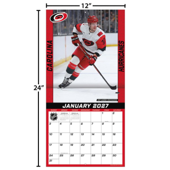 Carolina Hurricanes календар NHL 2027 Wall