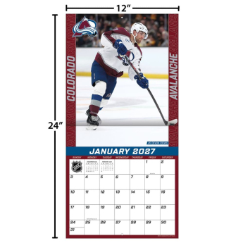 Colorado Avalanche календар NHL 2027 Wall
