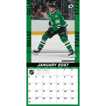 Dallas Stars календар NHL 2027 Wall
