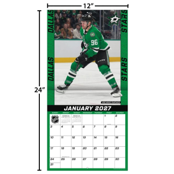 Dallas Stars календар NHL 2027 Wall