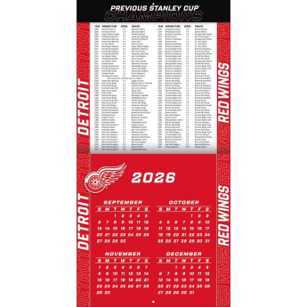 Detroit Red Wings календар NHL 2027 Wall