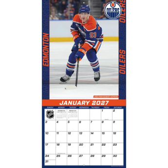 Edmonton Oilers календар NHL 2027 Wall