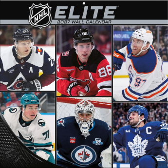 NHL продукти календар Elite 2027 Wall