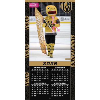 NHL продукти календар Mascots 2027 Wall