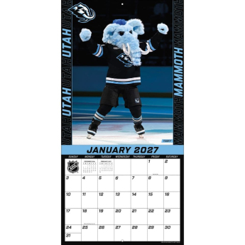 NHL продукти календар Mascots 2027 Wall