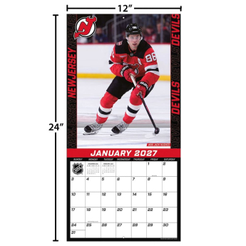 New Jersey Devils календар NHL 2027 Wall