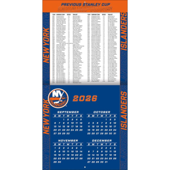 New York Islanders календар NHL 2027 Wall