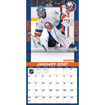 New York Islanders календар NHL 2027 Wall