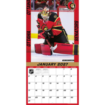 Ottawa Senators календар NHL 2027 Wall
