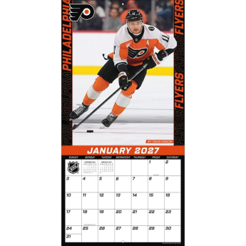 Philadelphia Flyers календар NHL 2027 Wall