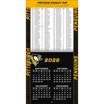 Pittsburgh Penguins календар NHL 2027 Wall