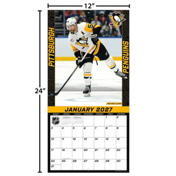 Pittsburgh Penguins календар NHL 2027 Wall